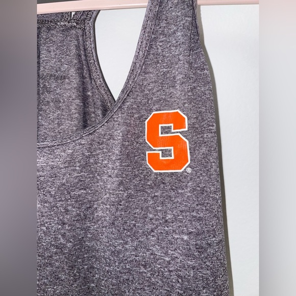 Syracuse heather grey razor back workout tank - Picture 4 of 9